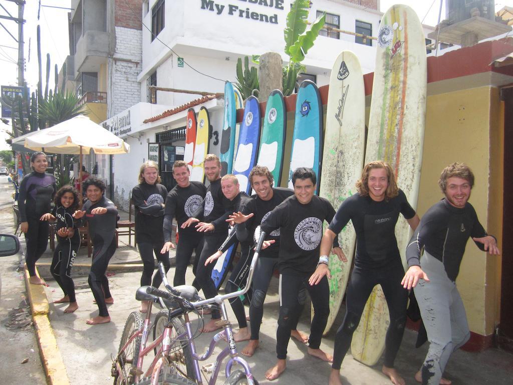 My Friend Surf Hostal Huanchaco Buitenkant foto