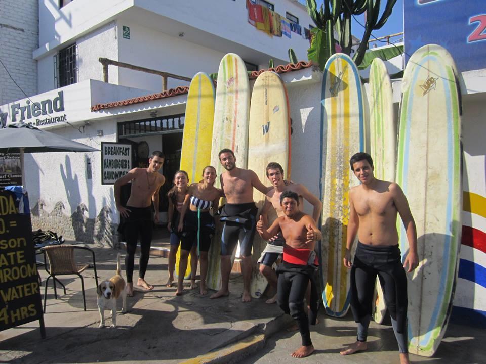 My Friend Surf Hostal Huanchaco Buitenkant foto